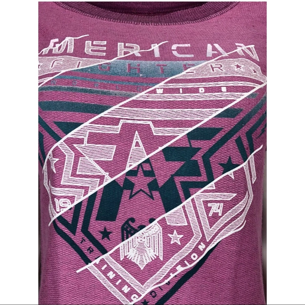 AMERICAN FIGHTER Womens T-Shirt GLADBROOK Athletic - Picture 6 of 8
